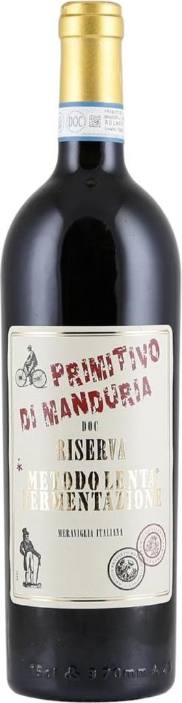 Metodo Lenta Fermentazione Primitivo di Manduria Riserva 2022 | Rotwein | Italien | 1 x 0,75 Liter