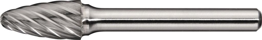 Frsstift RBF INOX 10 mm Kopflnge 20 mm Schaft- 6 mm Hartmetall Verzahnung Normal, fein