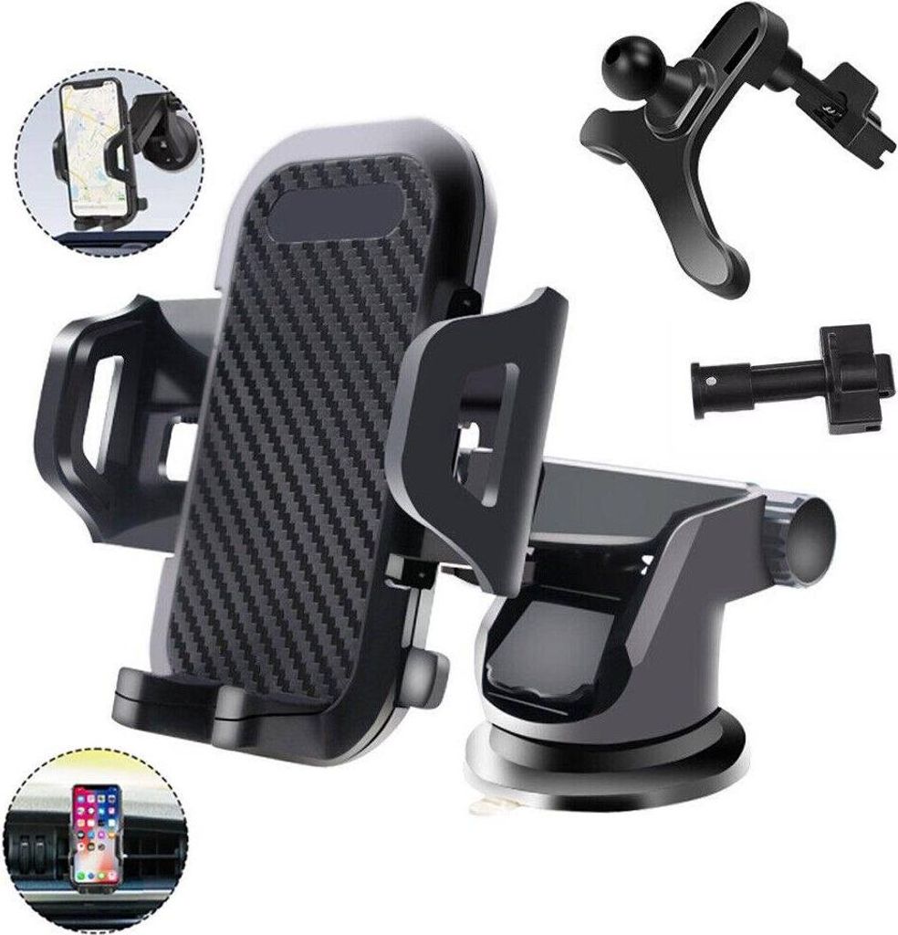 Handyhalterung Auto Armaturenbrett Universal KFZ Handy Produktbild 