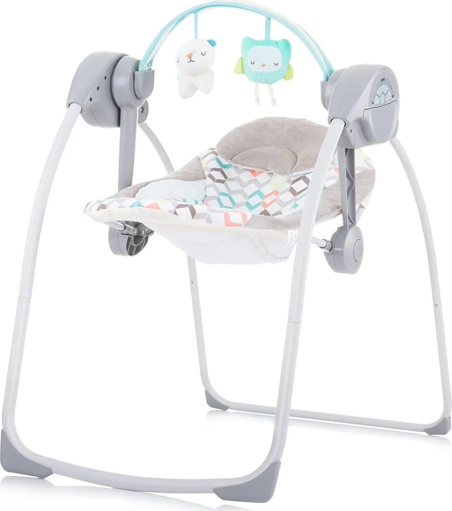Fauteuil à bascule bébé Felicity Lion avec vibrations et mode fixe