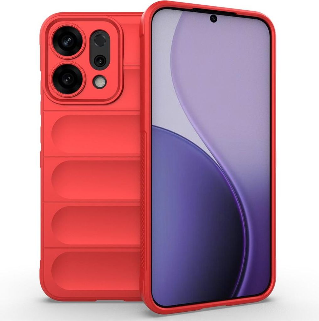 OPPO Reno14 Hülle - Coverup Hands-On Rugged Back Cover - Rot