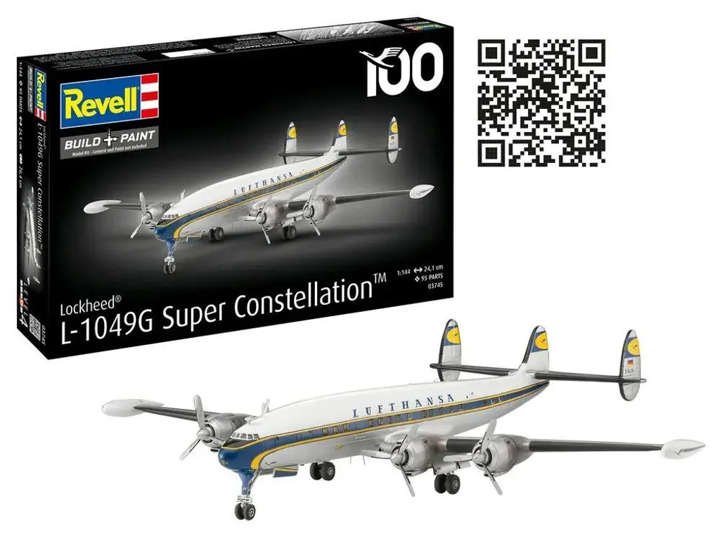 Maquette d'avion à construire Lockheed L-1049G Super Constellation - 2