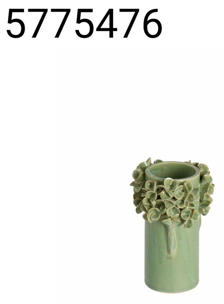 Light & Living - Vase LUSERNA - Grün - 13x13x18 cm