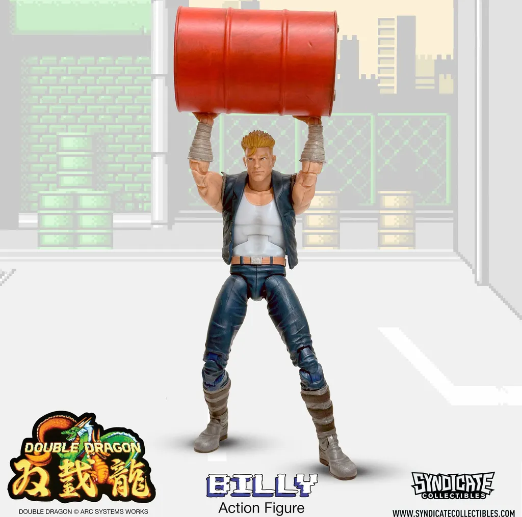 Billy Double Dragon Deluxe 1/12 Capcom 18cm Haute Finition PVC - 4