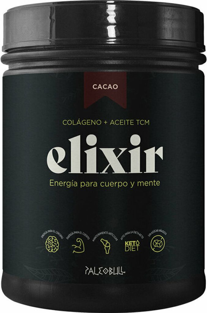 Paleobull Elixier Kollagen + TCM – Öl mit Cacao 450 g