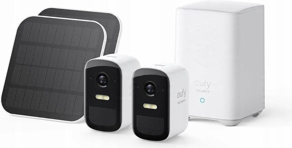 eufy Security Zestaw 2 kamer eufyCam 2C z panelem Zdjęcie produktu 