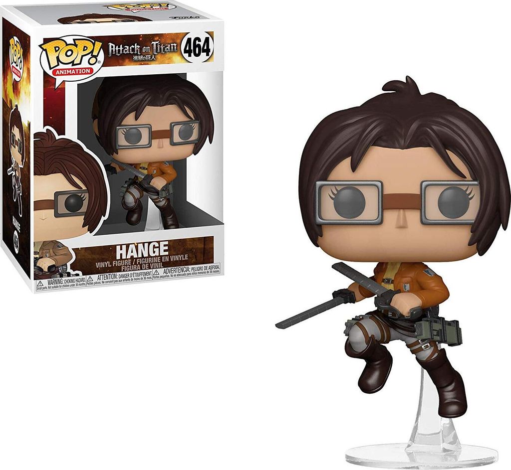 Attack on Titan - Hange 464 - Funko Pop! - Figura in vinile Immagine del prodotto 