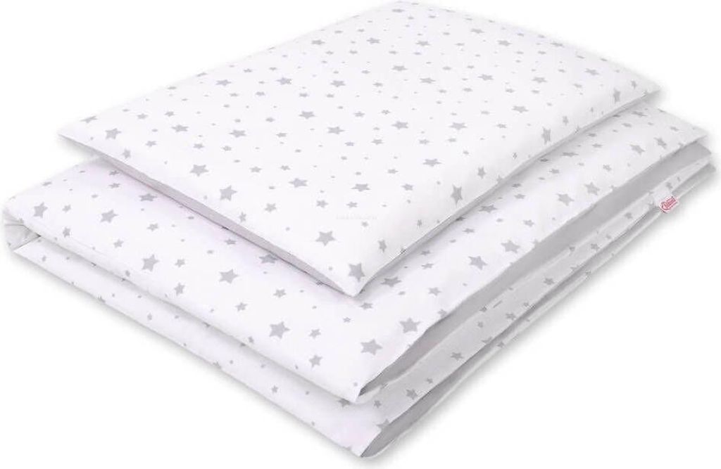Baby-Baumwollbettwäsche-Set – Bettbezug – 100 % Baumwolle, extra weich, 2-teilig, 120 x 90 cm