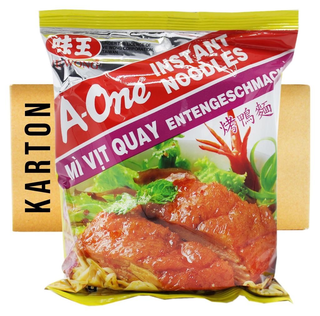 A-One Instantnudeln Enten Geschmack 30x85g Mi Vit Produktbild 