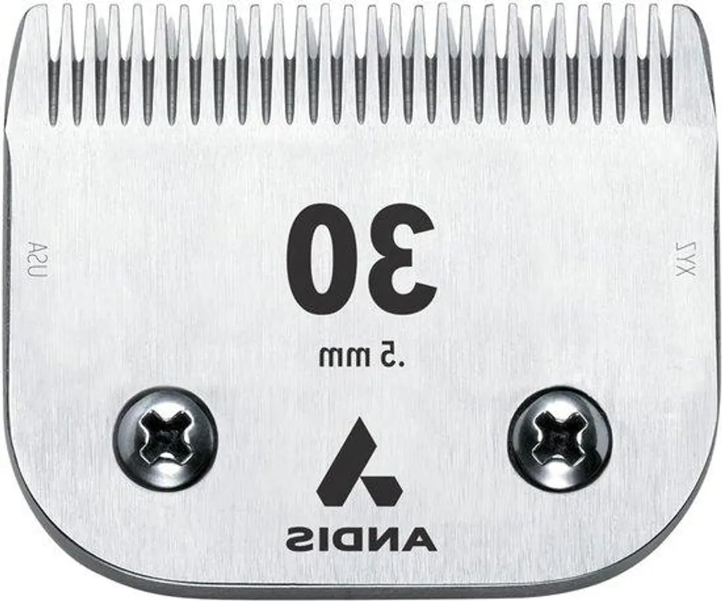 Ciseaux pour chiens 30 mm en acier inoxydable noir haute précision