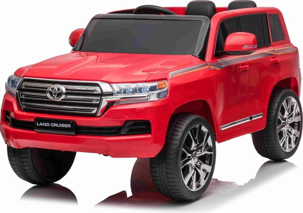 Toyota Landcruiser 12V pour enfant avec roues EVA et moteur 2x35W