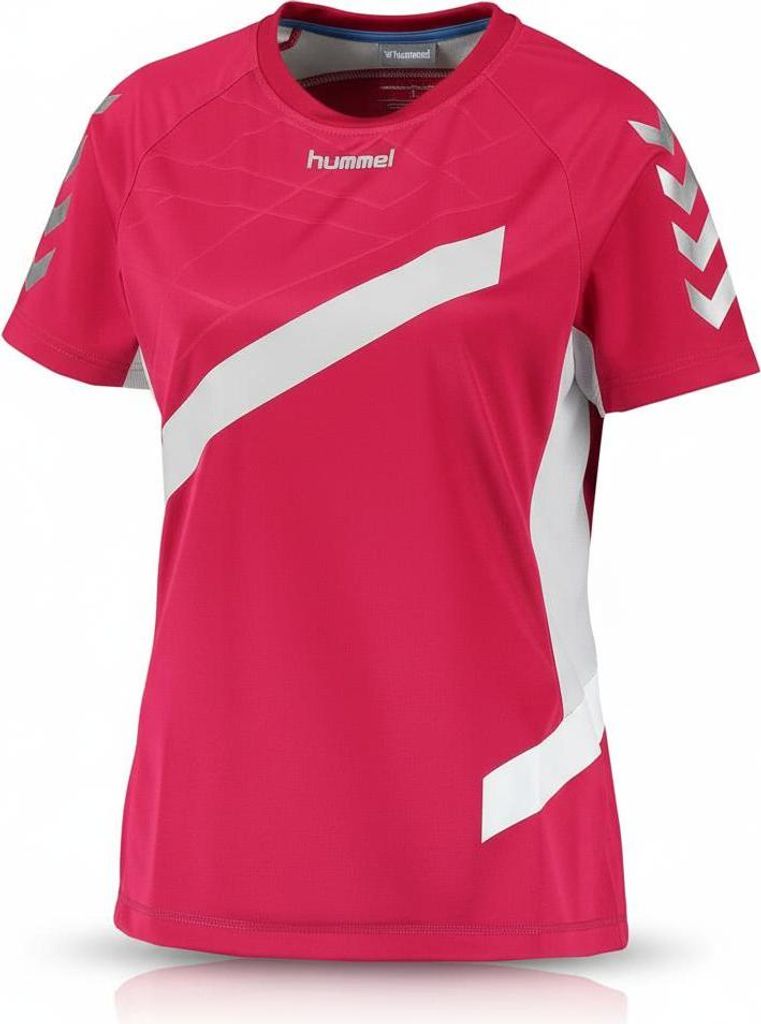 hummel Herren Futures Womens Short Sleeve Jersey Trikot, Persian Red, L