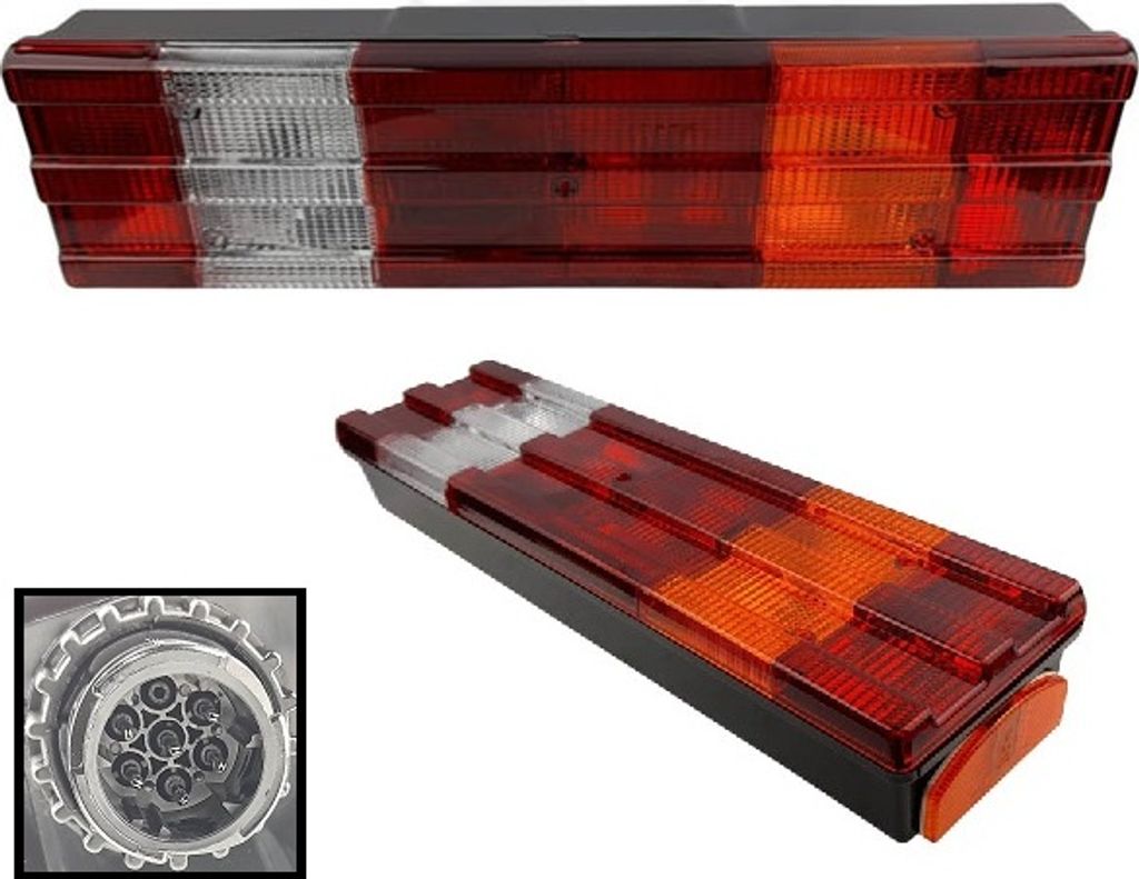 Achterlicht rechts Mercedes Actros Atego Axor 1 / 2 / 3 Productafbeelding 