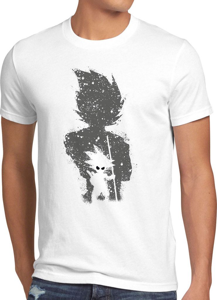 style3 Goku Evolution Herren T-Shirt dragon son anime manga