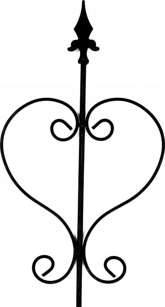 Garten Spalier schwarz Metall 150 cm für Rosen Kriechende Sträucher Blumen