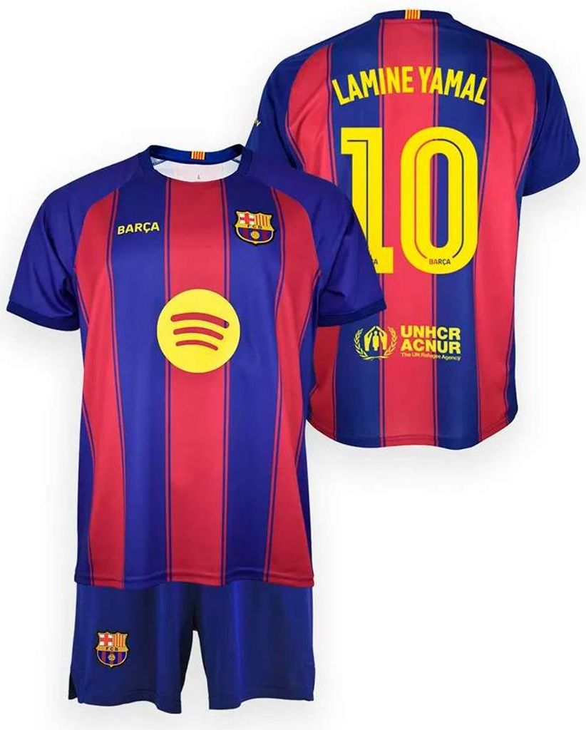 FC Barcelona Fußball Trikot Set Lamine Yamal Heim - Produktbild 