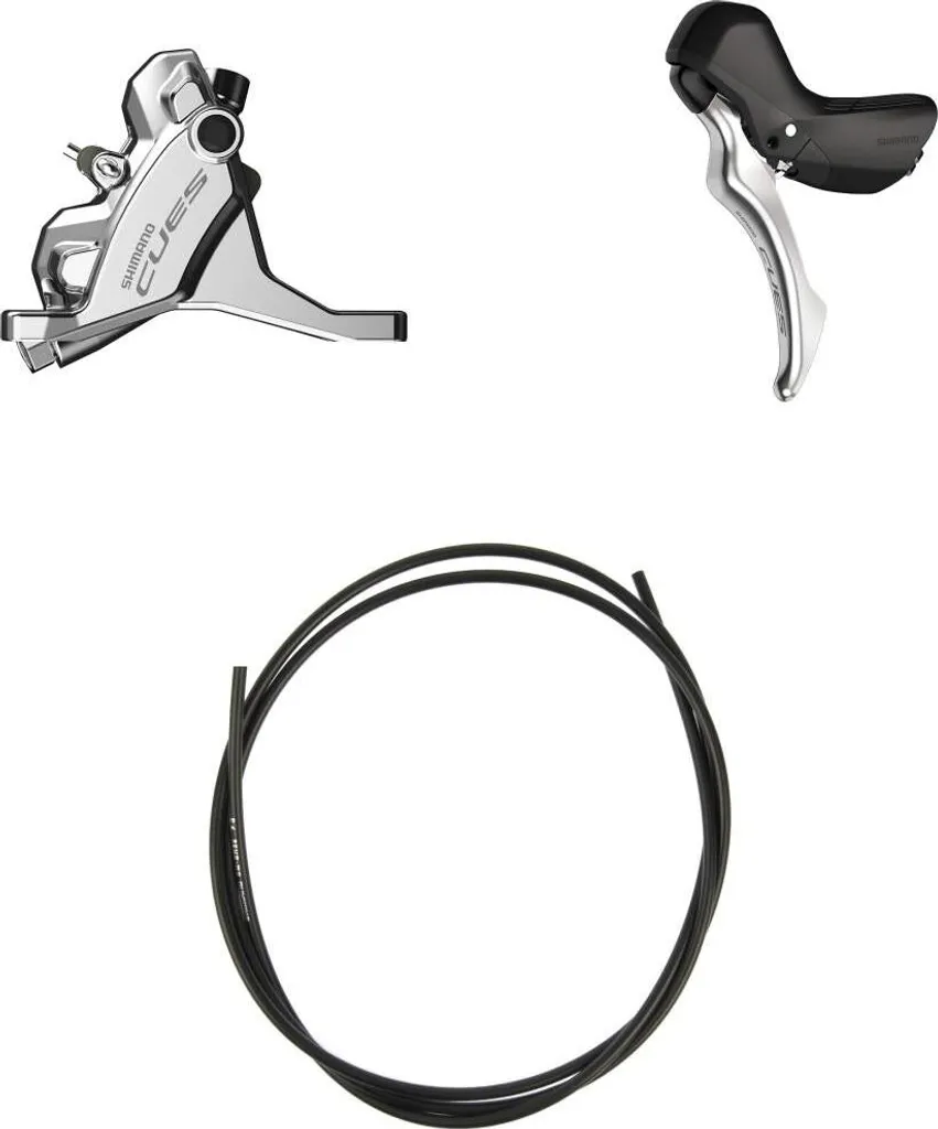 Kit frein à disque hydraulique SHIMANO CUES avant argenté ST-U6030 1000mm