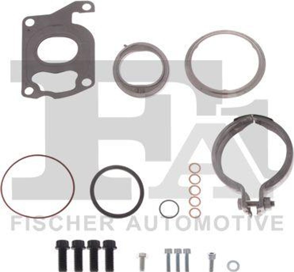 FA1 KT100320 Montagesatz, Turbolader OE kompatibel mit 5er F10, 5er F07, 5er F11, 7er F01, X5, X6