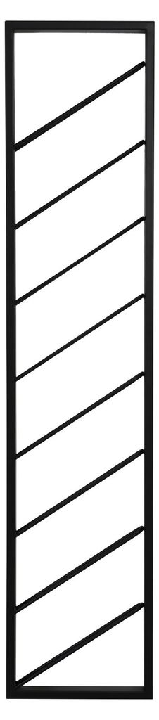 Light & Living - Weinregal Malbeo - Schwarz - 36x6x160cm
