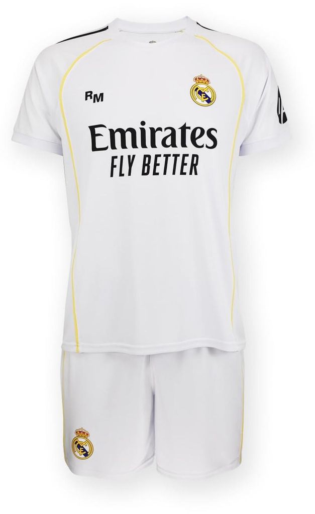 Real Madrid 25/26 Heim Junior Set Weiß 10 Years Produktbild 