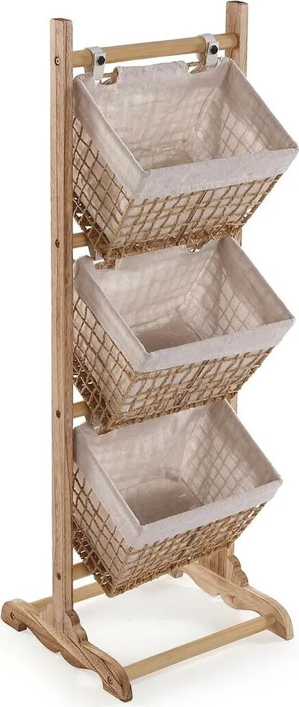 Meuble de rangement colonne Versa Nadir coloris bois brun 102 cm