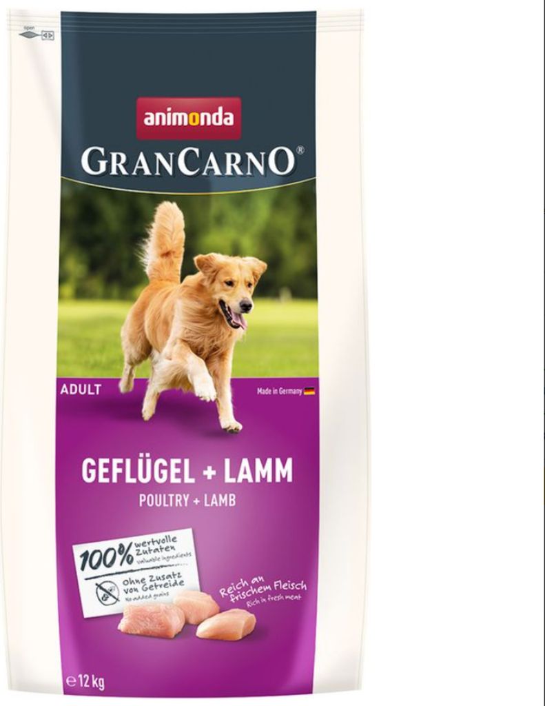 Animonda GranCarno 12kg Adult Geflügel & Lamm