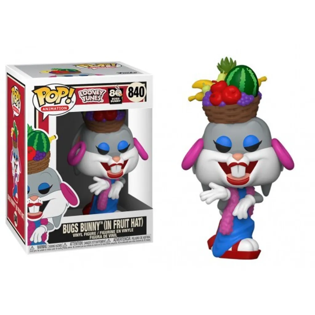 Bugs Bunny chapeau de fruit 840 Funko Pop! - Édition limitée 80e anniversaire