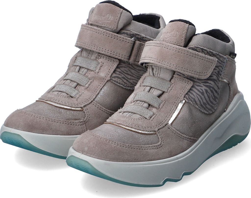 Superfit 1-000632-4000 Mädchen Sneaker Melody Beige, Beige, Gr. 27