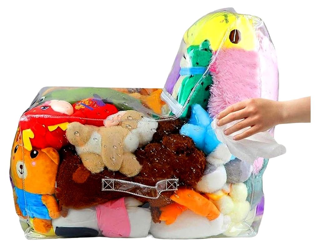 Tiersitztasche Design - Wasserdichter Sitzsack Stuhlbezug, Stofftier Zoo Spielzeugaufbewahrung, Zusätzlicher Stuhlbezug | Plüschtiere Mit Reißve...