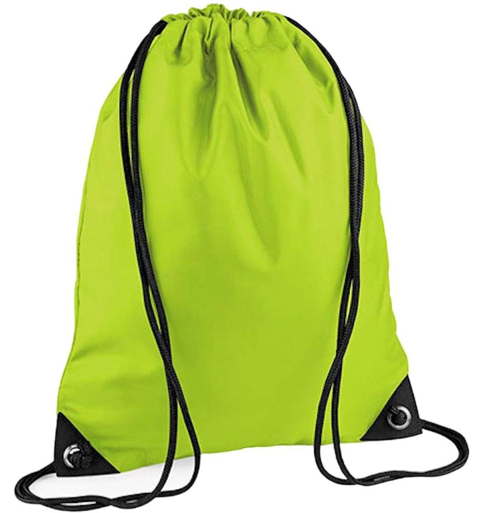 Bagbase Premium Turn Sack Wasser abweisend (11 Liter) FK174 (Einheitsgröße) (Limetten Grün)