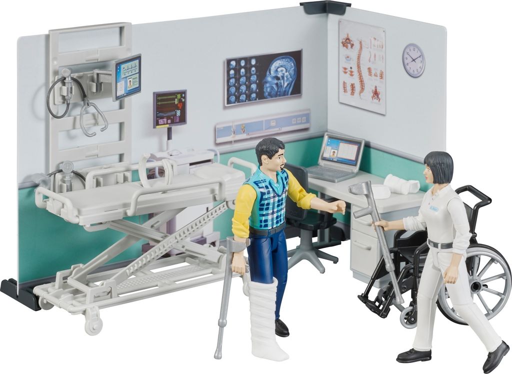Bruder 62711 - bworld Infirmary, 1:16 Obrázek produktu 11
