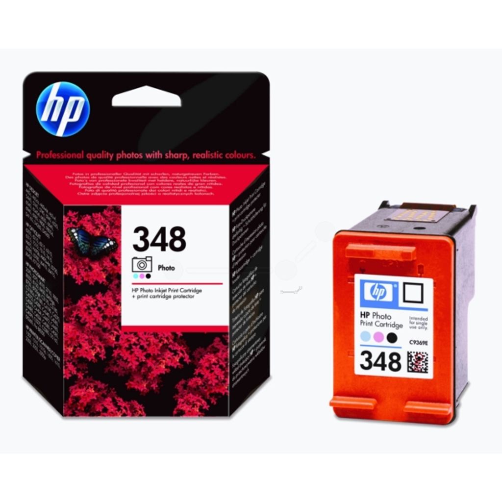 HP 348, Standardertrag, Schwarz, Hellgrau, Helle Magenta, Tinte auf Farbstoffbasis, 1 Stück(e), 130 Seiten