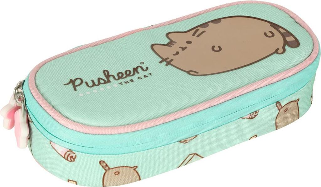 Polstrovaný penál s chlopní Pusheen Mint Obrázek produktu 