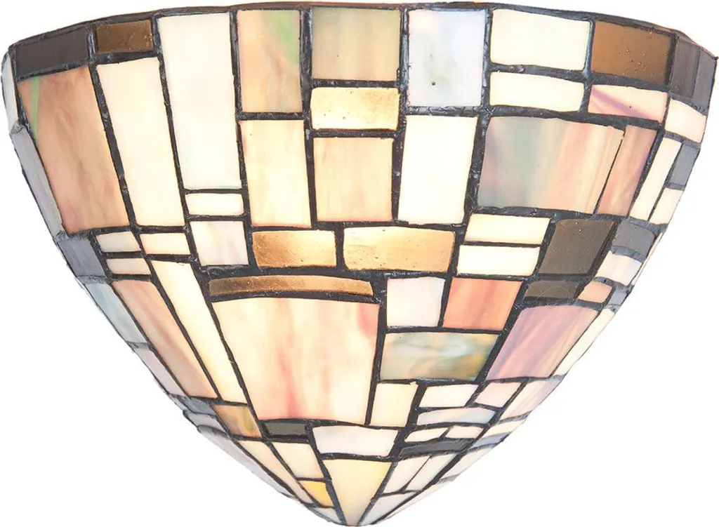 Applique Tiffany 30x16x18 Clayre & Eef | Emozioni di Vetro e Luce