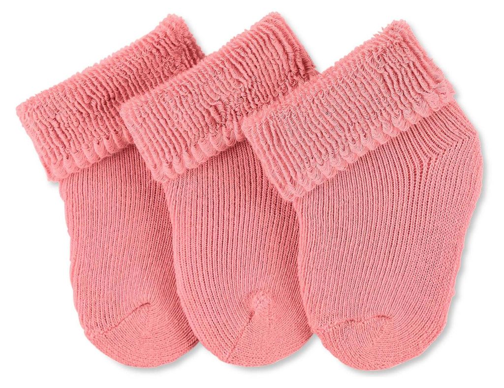 Sterntaler Erstlingssocken 3er-Pack uni