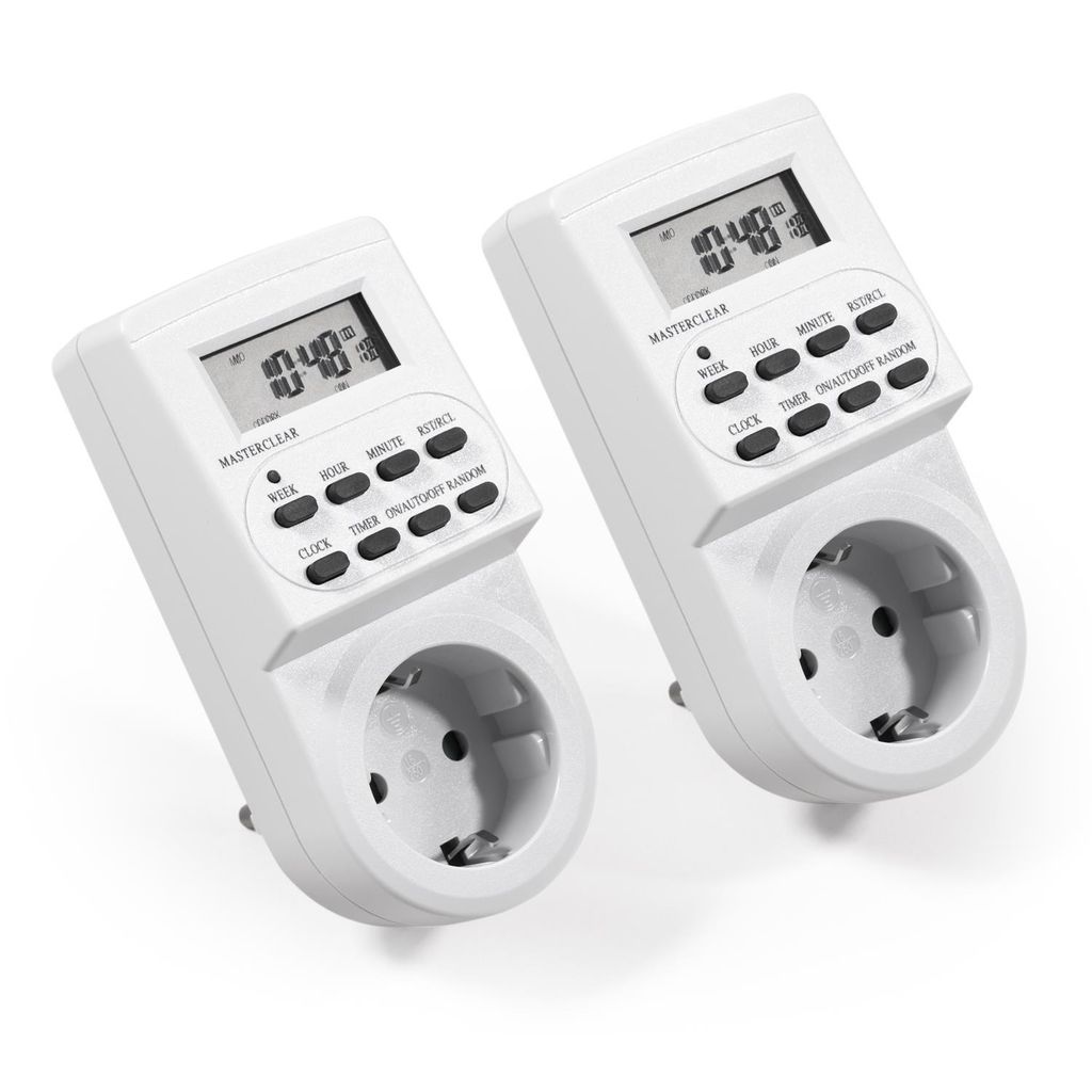 Digitální časovač McPower ''AZ-62'' 2-pack, 10 programů, Obrázek produktu 