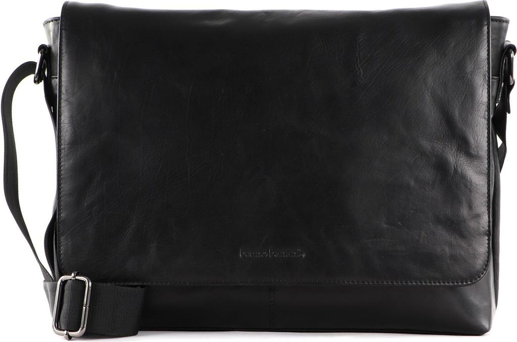 bruno banani Businesstasche Laptoptasche mit Laptopfach Messenger Bag Black schwarz