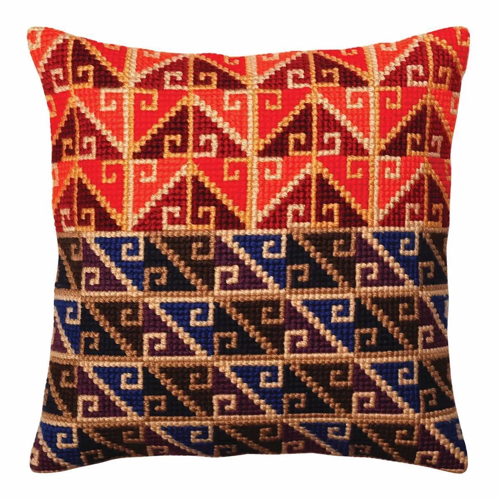 Réussir sa Broderie sans Erreur : Coussin Point de Croix Pré-dessiné