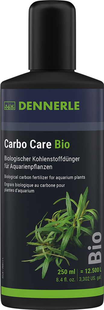 Dennerle Carbo Care , 250 ml - Hochleistungs-Dünger für anspruchsvolle Pflanzenaquarien