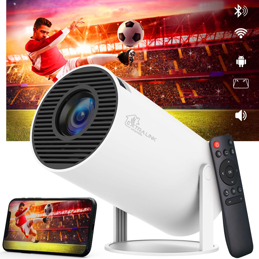 Extralink Smart Life Smart Tragbar Mini LCD Projektor mit Produktbild 