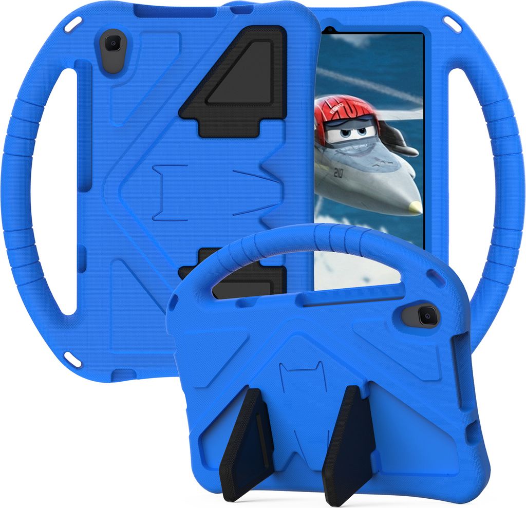 Kinder Hülle für Samsung Galaxy Tab A 8.4" 2020 SM-T307/T307U, Eva Leichte Stoßfeste Faltbarem Ständer, Kids Griff Schutzhülle Blau
