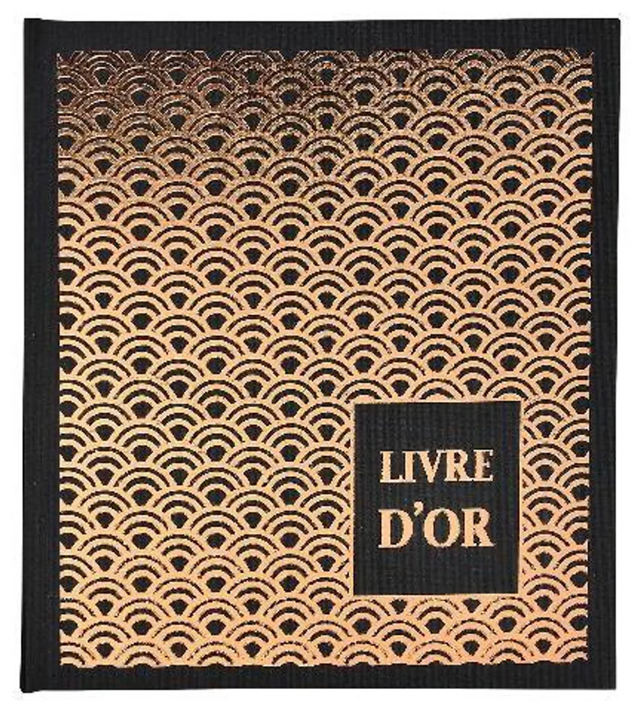 Livre d'Or Exacompta Palmyre avec Tranche Dorée 21x19cm 140p 951E
