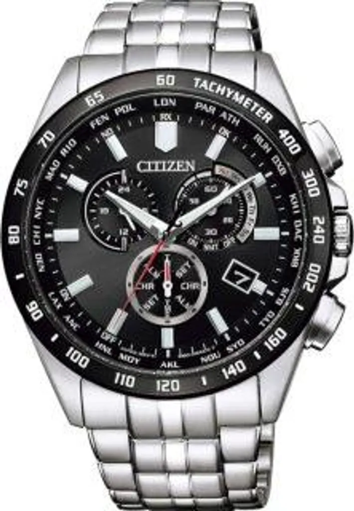 Chronographe Citizen Eco-Drive CB5874-90E Montre Homme Radio-Pilotée