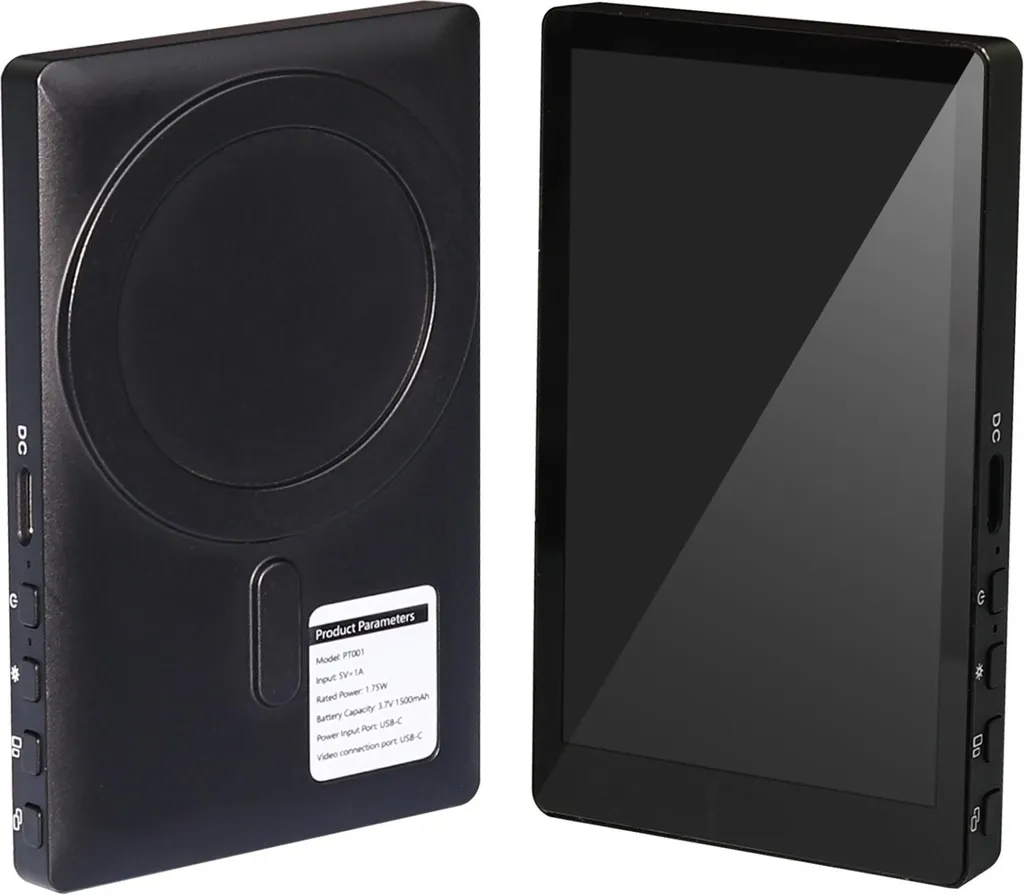 Trasmettitore Schermo Selfie 4 Pollici Nero - Vlog e Live Streaming INF