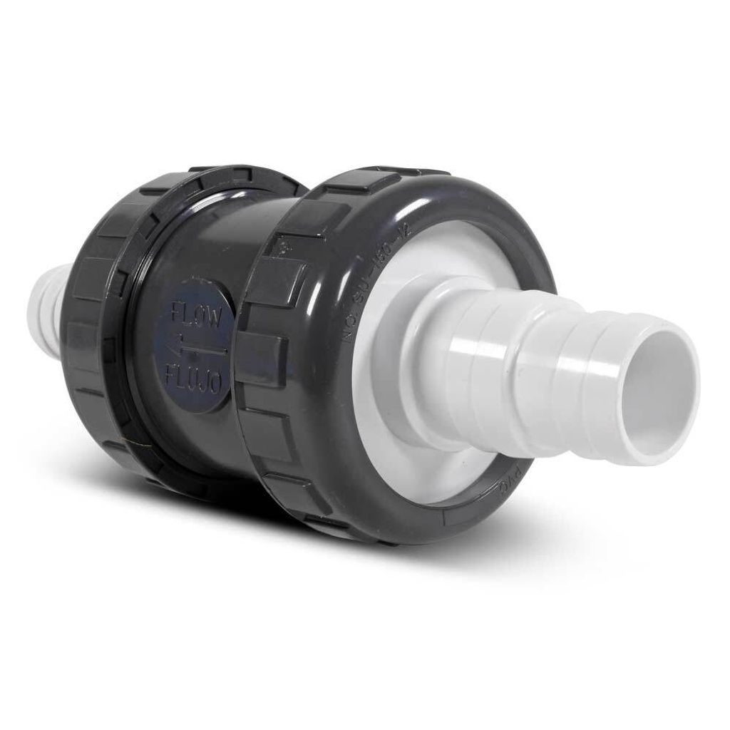 Rückschlagventil d 38 + 32 mm Schlauch, PVC Produktbild 
