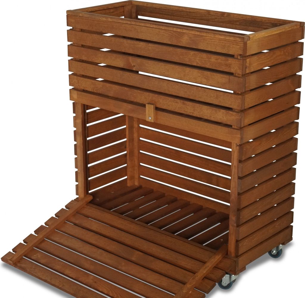 Hochbeet Kräuterbeet MultiBox M braun B72 x T32 x H80 cm Produktbild 