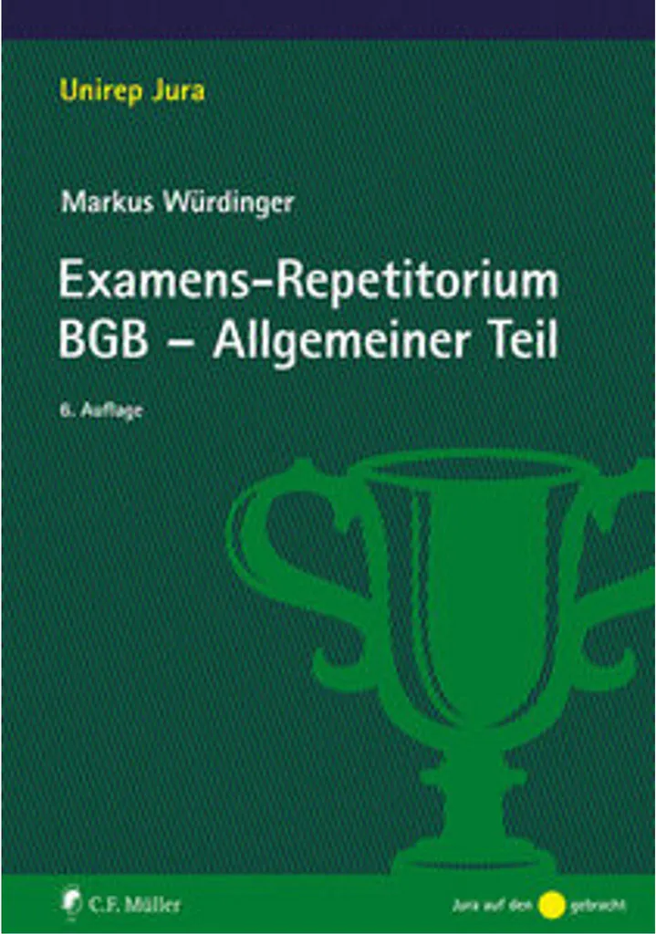 Comprendre le BGB Allgemeiner Teil Facilement : Manuel de Droit Allemand