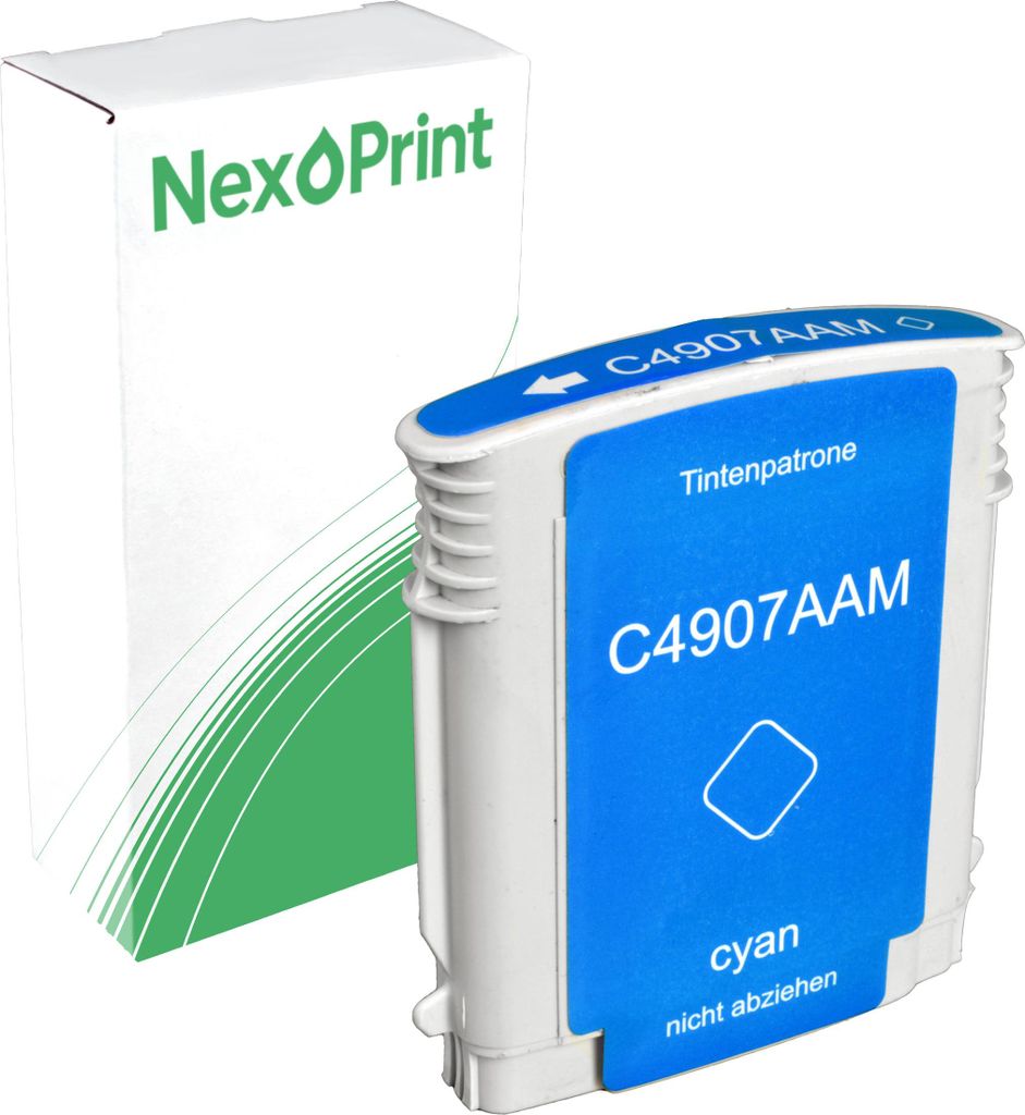 NexoPrint C4907A 940XL cyan Druckerpatronen kompatibel zu HP OfficeJet Pro 8500 A Premium OfficeJet Pro 8500 Premier OfficeJet Pro 8500 Wireless ca...
