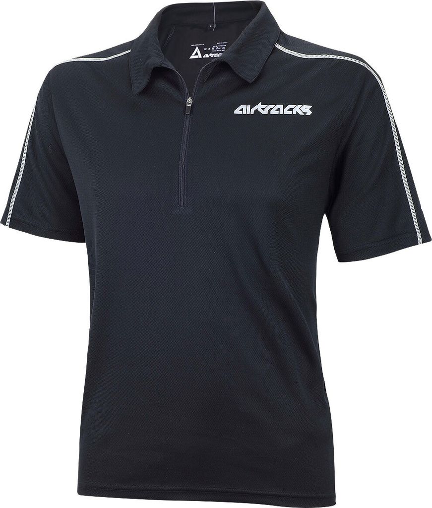 Airtracks Fahrradtrikot Kurzarm Air Tech Schwarz M Produktbild 