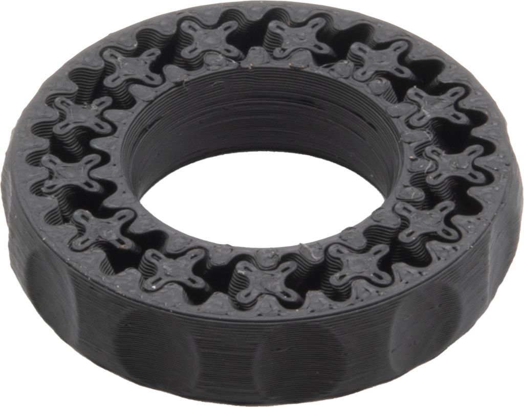 Finger Fidget Ring Stressabbau Entspannung Konzentration Anti Stress Spielzeug Schwarz